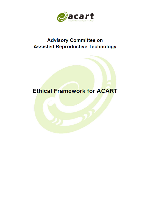 ACART Ethical Framework cover