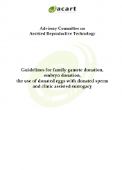 acart guidelines for family gamete donation